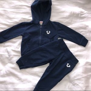 True Religion Baby Hoodie Set